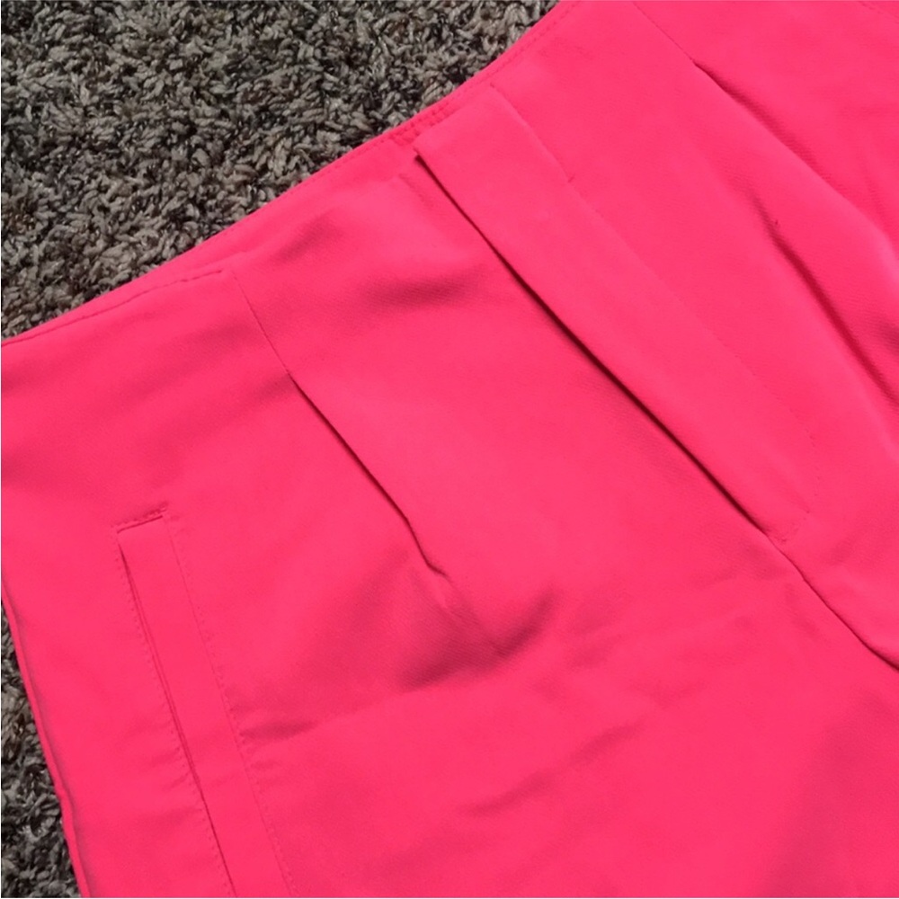 A New Day Women's Pink Pleated Midi Shorts Size 6 | NWT